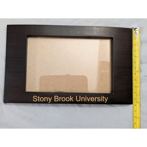 Stony Brook University Picture Frame 4x6 SUNY Alumni Gift Dark Wood Desk Decor - Picture 5 of 7